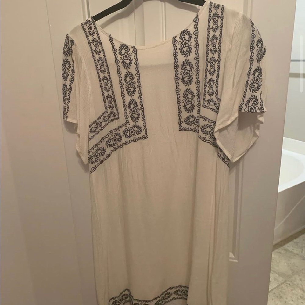 White Francesca’s dress